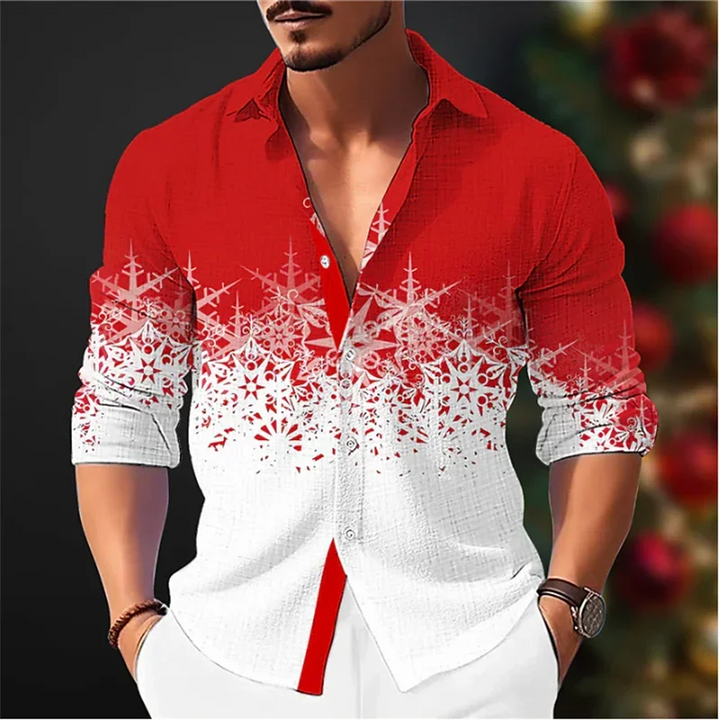 Stylish Men's Christmas 2024 New Designer Design Santa Claus Snowflake Hat Festive HD Pattern Soft Comfortable Happy New Year