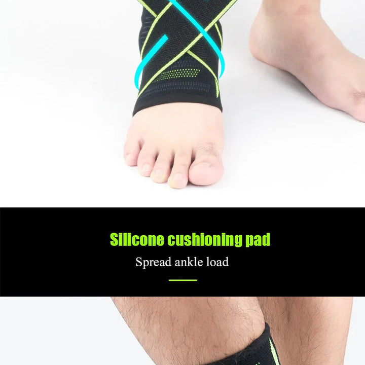 CEOI GWOK Ankle Support Brace Multifunctional Brace Compression Wraps Fitness Weightlifting Running Ankle Sport Fitness Guard