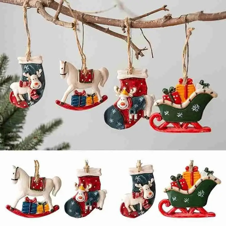 2024 Christmas Ornament Hangs Xmas Tree Pendant Personalized Product Hanging Decoration Home Decor