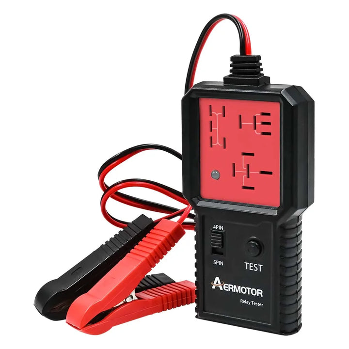 Aermotor 12V Car Relay Tester Electronic Automotive Relay Detector Auto Battery Checker Alternator Analyzer Diagnostic Tool ﻿