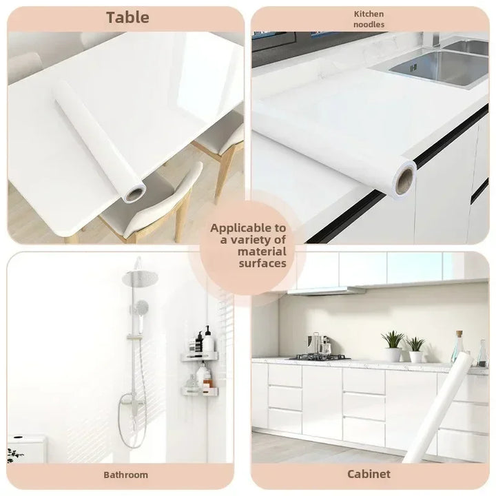 Stickers waterproof and oil-proof kitchen self-adhesive furniture desktop stove imitation marble cabinets