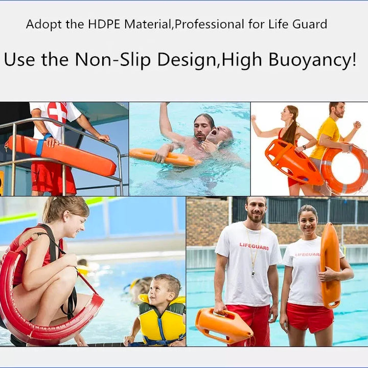 High Buoyancy Professional Lifeguard Polyethylene Rescue Tube Multi-Color Lifesaving Tube Buoyancy 180N Water Rescue