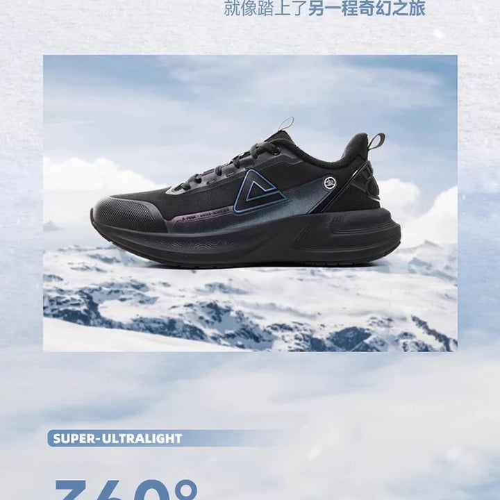 Peak Water Technology 3.0- Cotton Shoes Autumn/Winter New Products Running Shoes Men's Shoes Windproof Sports Shoes Warm Casual