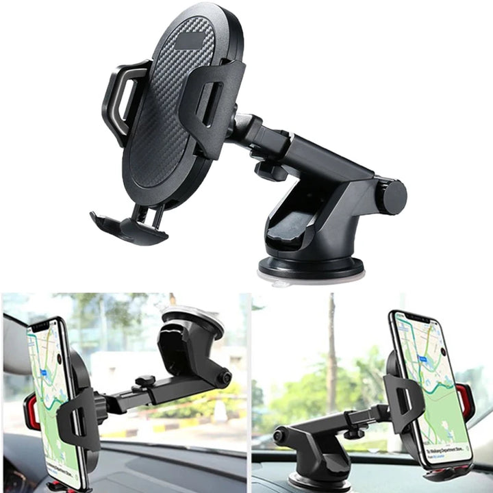 Sucker Car Phone Holder Mount Stand GPS Telefon Mobile Cell Support For iPhone 13 12 11 Pro Max X 7 8 Xiaomi Huawei Samsung