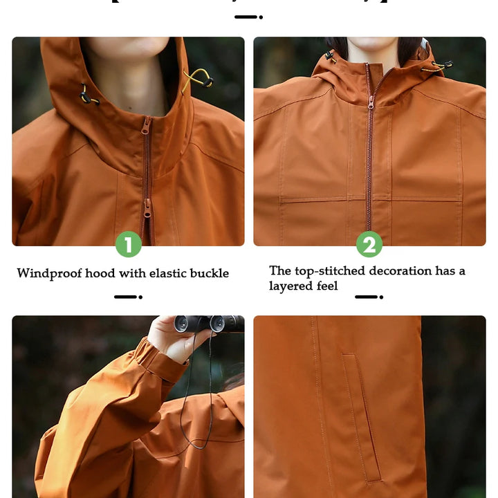 Hiking Jacket Men Waterproof Windbreaker Fishing Women Jackets Outdoor Climbing Hunting Coat Hiking Jacket Camping Couple Coats