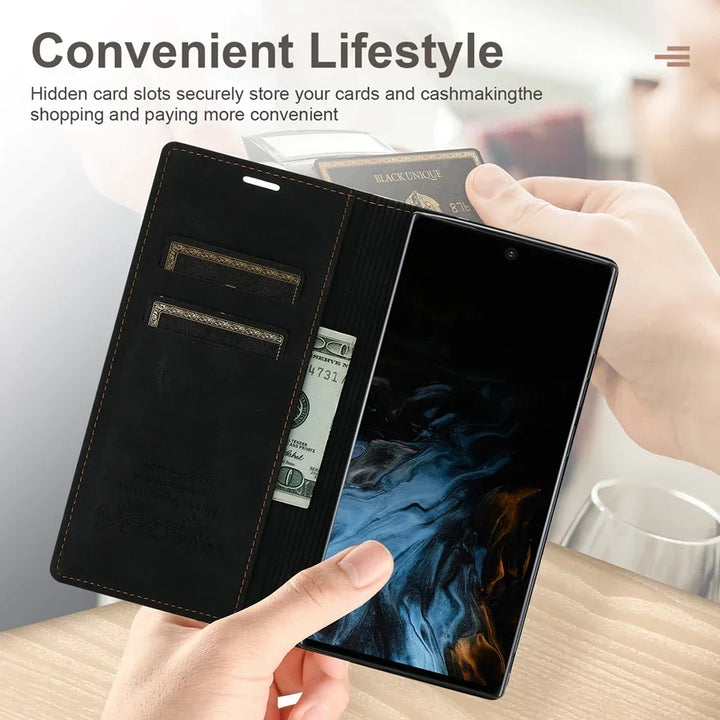 Wallet Fantasy Suction Card Magnetic Flip Leather Case For Google Pixel 9 Pro XL 8a 8 Pro 7a 7 Pro 6a 6 Pro 5a 5 XL 4a 5G Cover