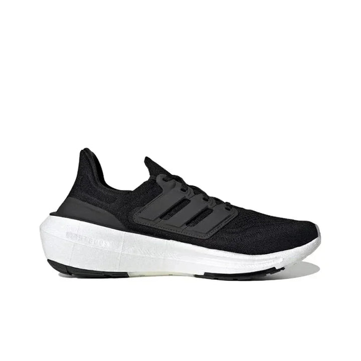 Adidas ULT Men Women Running Shoes Comfortable Fabric Anti-slip Wear Lightweight Low-top Casual Running Shoes Black and White