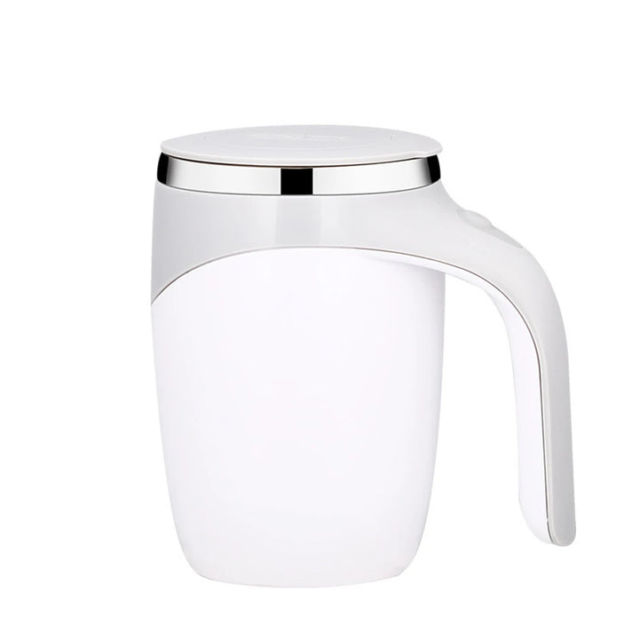 Automatic Stirring Cup Magnetic Mug Stainless Steel Coffee Mixing Cup Blender Lazy Milkshake Rotating Magnetic Water Cup Mixer