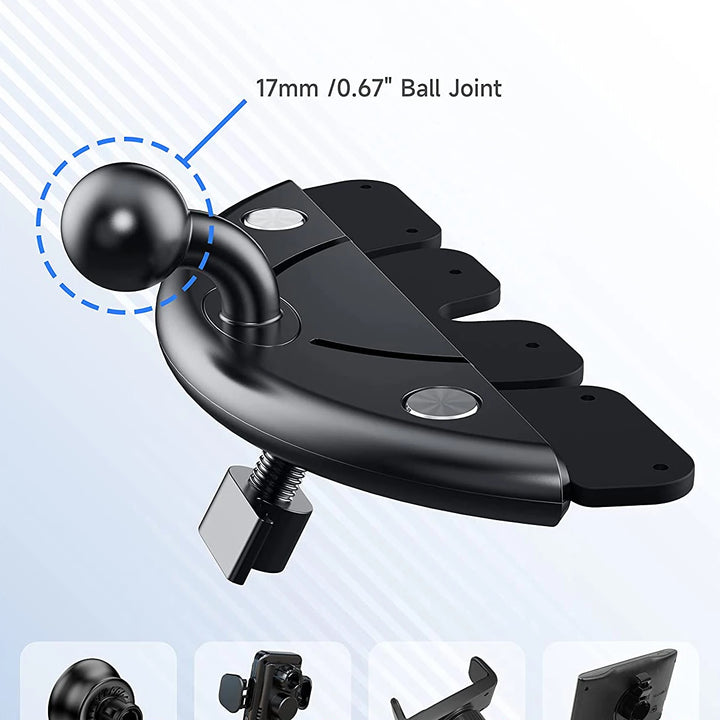 Car Holder CD Slot Bracket Universal Adjustable Support 360° Rotation Mobile Phone Stand For iPhone Xiaomi Samsung GPS