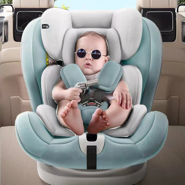 7DF baby 0-12 years old baby carseats children's car seats secure car seat Convenient 360 ° rotating seatd 1-12 Years Old Chairs