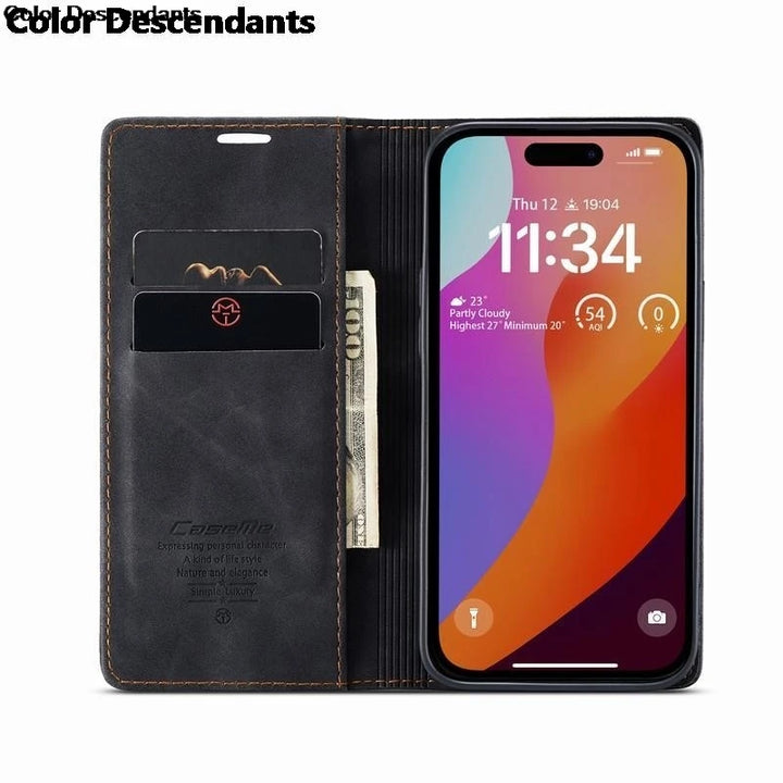 Leather Case For Xiaomi 14 Ultra Cover Magnetic Flip Wallet Shockproof Phone Book Xiaomi 14 Pro Case