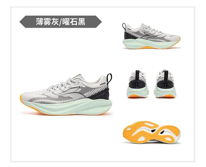 361 foam 4 running shoes 2024 autumn new mesh breathable sports shoes shock-absorbing wear-resistant casual running shoes men's