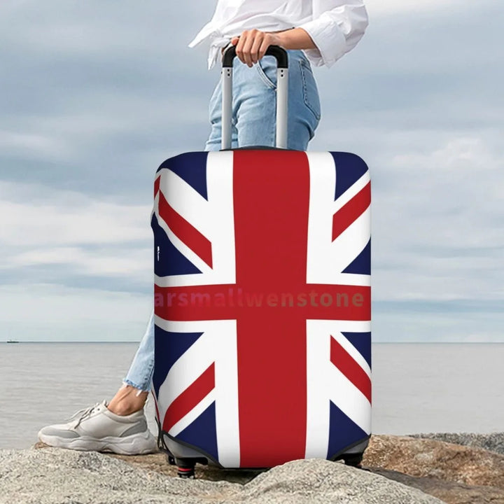 United Kingdom Flag Luggage Cover Suitcase Protector Thicken Elasticity Dust Covered Anti-scratch Protective Case 18-32 Inch