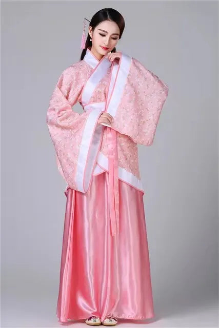 Chinese Ancient Clothes Hanfu Cosplay outfit for Men and Women Adults Halloween Costumes for Couples