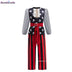 2024 Kids Girls Boys Caribbean Pirate Captain Costume Carnival Masquerade Party Children Girls Fancy Dress Cosplay Clothes