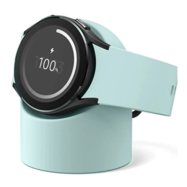 Compatible with Samsung Galaxy Watch 5 Charger Stand Holder 40 44 46mm Galaxy Watch 3 4 5 Pro Charger Silicone Stand 45mm