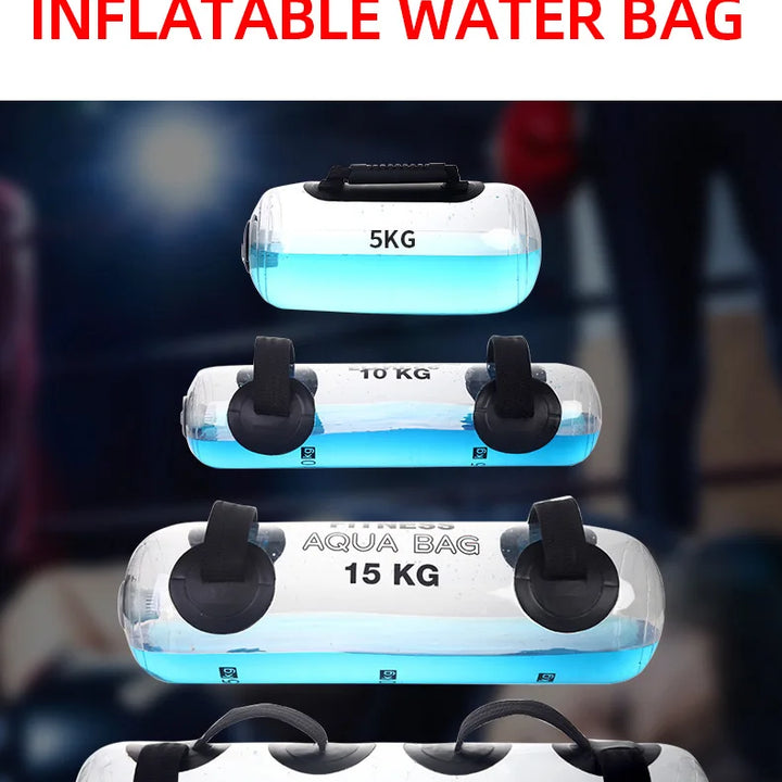 Fitness Aqua Bag Water Injection Energy Bag Physical Workout-Portable Sandbag Weightlifting Equipment 5-30kg Training Power Bag