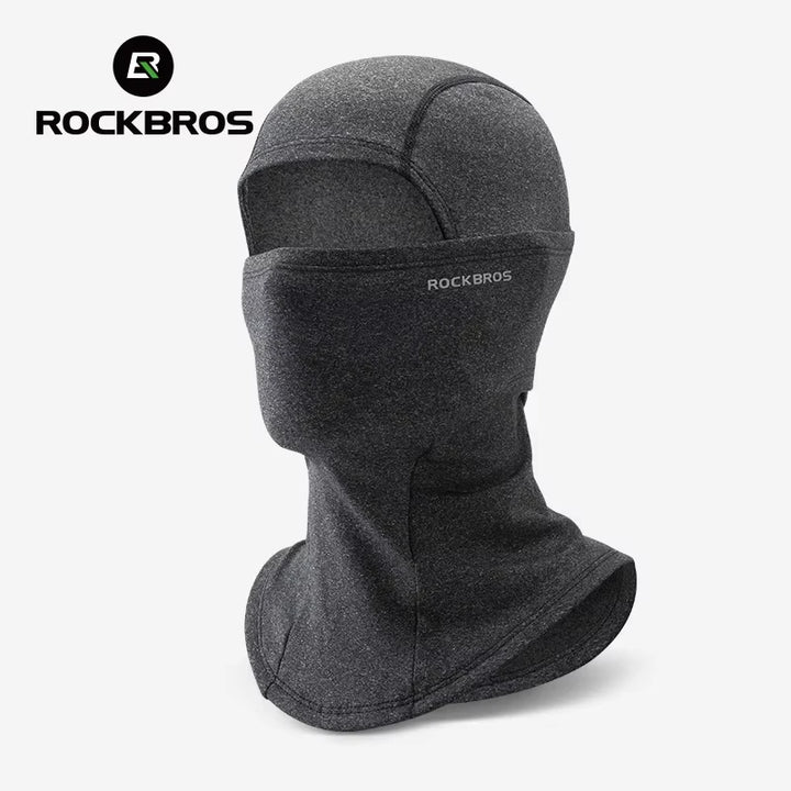 ROCKBROS Winter Face Mask Winter Cycling Climbing Hiking Fleece Thermal Keep Warm Windproof Motorcycle Cycling Face Balaclava