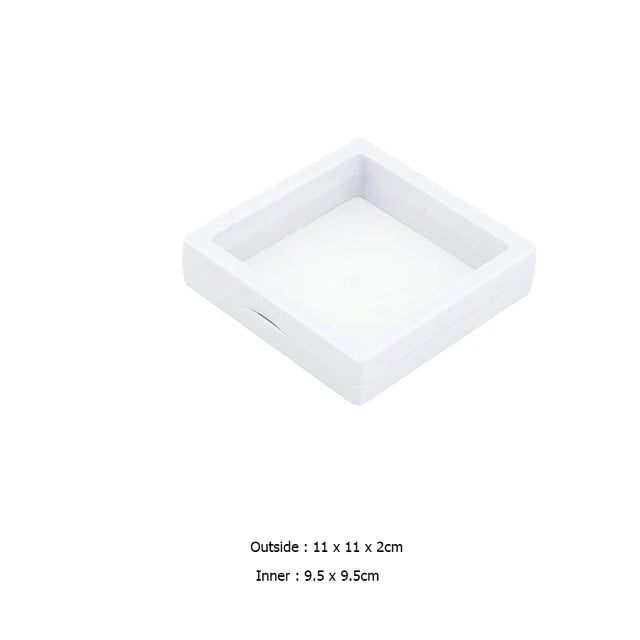 Jewelry Storage Box Earring Studs Storage Box Antioxidant Pe Film Suspension Box Hand String Bracelet Elastic Box