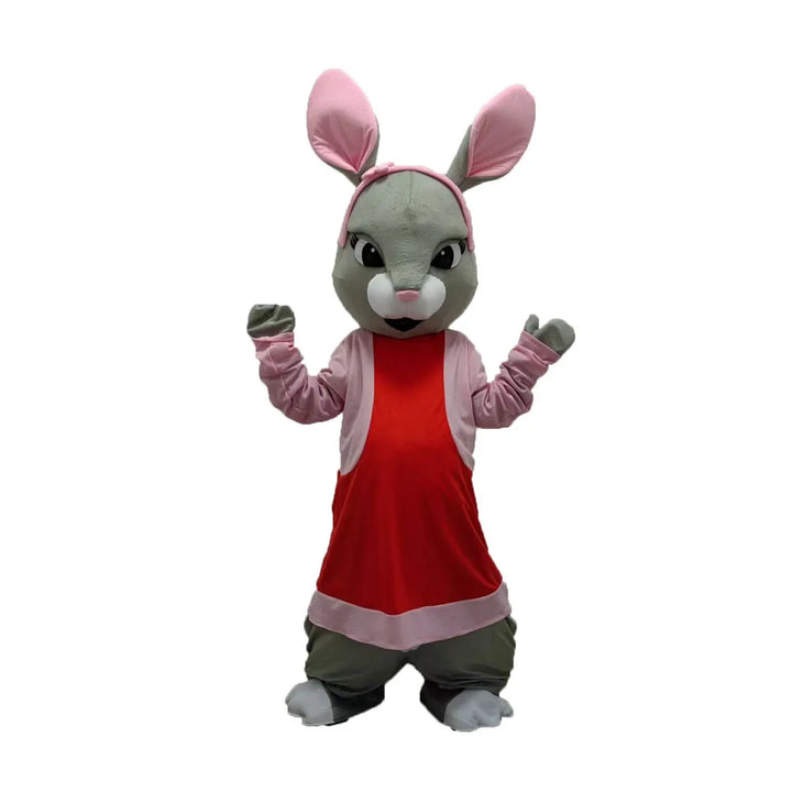 Easter Bunny Mascot Costume Cosplay Anime Halloween Decoration Rabbit mascottes costumes Fursuit