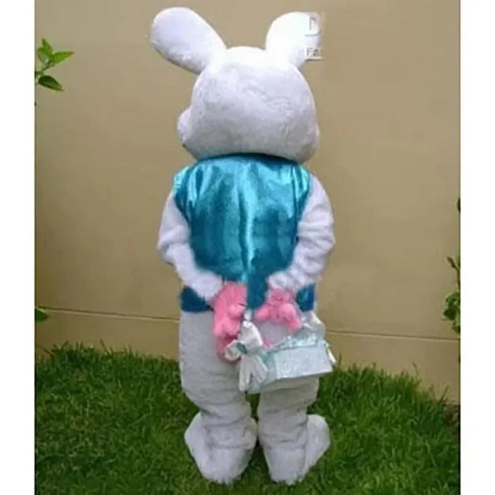 Easter Bunny Mascot Costume Cosplay Anime Halloween Decoration Rabbit mascottes costumes Fursuit