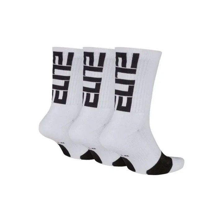 Nike Sport Breathable Mid-tube Socks Men's 3 Pairs White S M L SX7627-100