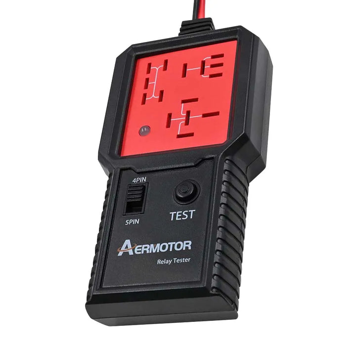 Aermotor 12V Car Relay Tester Electronic Automotive Relay Detector Auto Battery Checker Alternator Analyzer Diagnostic Tool ﻿