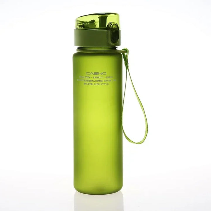 400/560ml Sports Water Bottle Outdoor Sport Leak Proof Plastic Water Cup Fitness Kids Drinkware BPA Free Cute Water Bottle