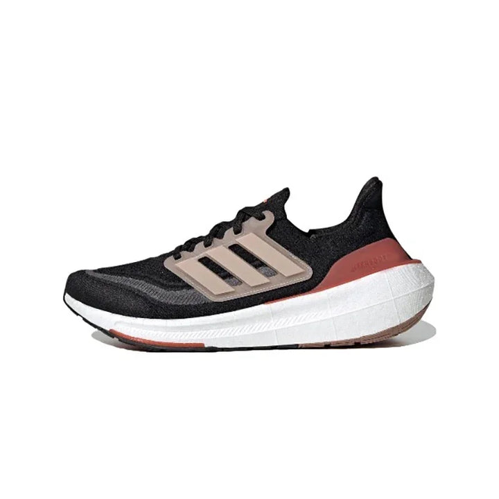 Adidas ULT Men Women Running Shoes Comfortable Fabric Anti-slip Wear Lightweight Low-top Casual Running Shoes Black and White