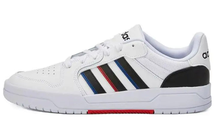 adidas neo Entrap Skateboarding Shoes Men Low-top White/Black/Red Sneakers shoes FY6075