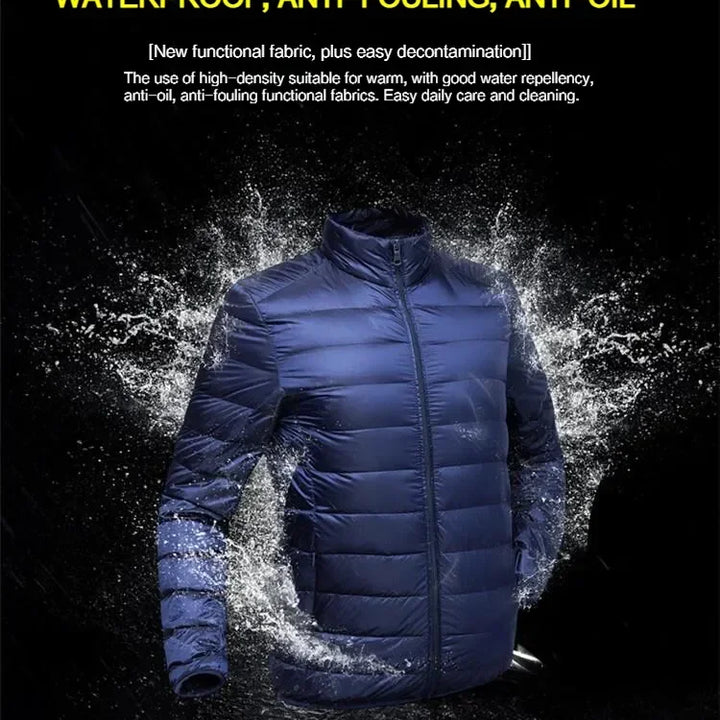 Ultra Light White Duck Down Jacket Men Waterproof Casual Portable Outdoor Lightweight Padded Male Coats Jacket Autumn Winter