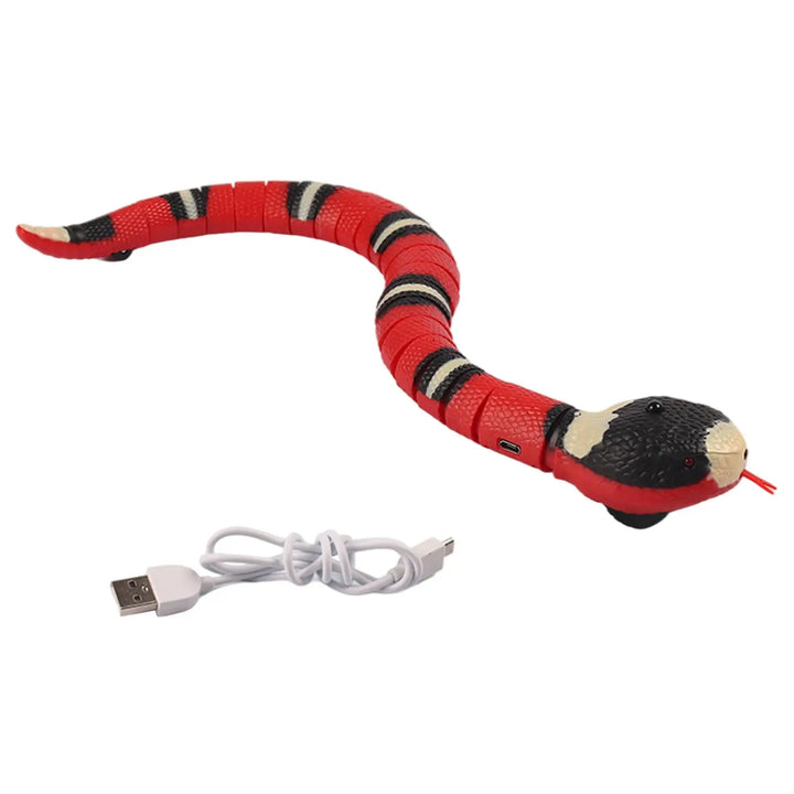 Cats Snake Toy USB Moving Interactive Scary Kids Halloween Toys Trick