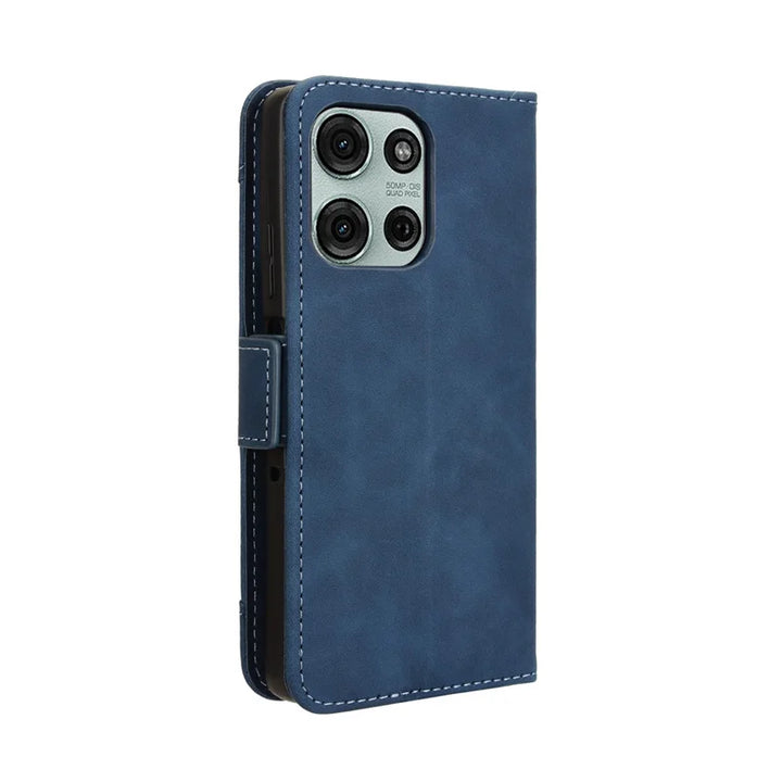 For Motorola Moto G75 5G Luxury leather wallet case Multi card slot for Moto G 75 G75 Magnetic phone case