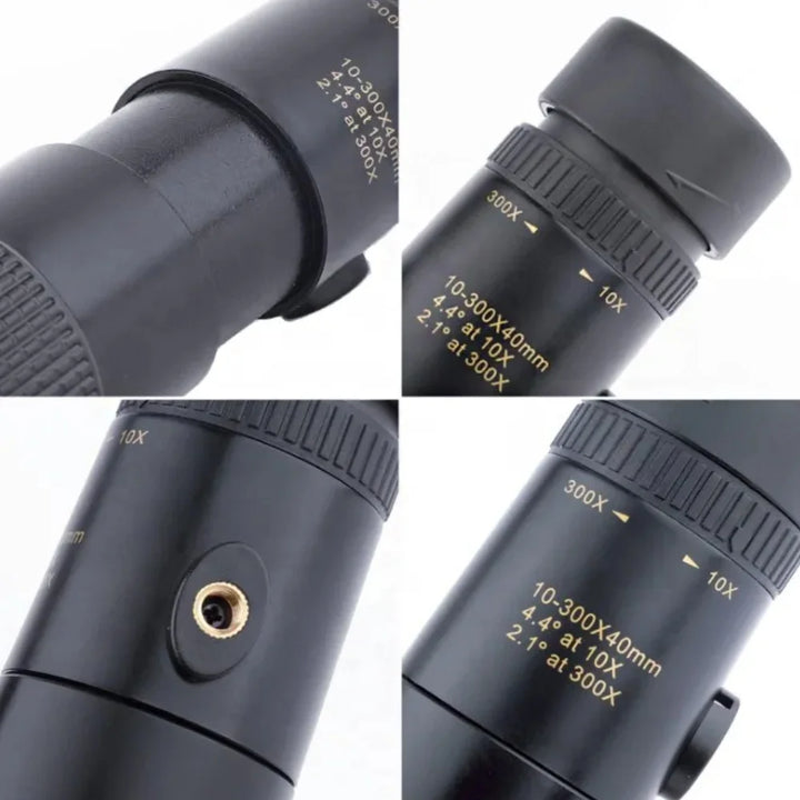 10-300X30 Hd Mobile Phone Camera Lens Telescope Zoom with Tripod for Iphone Samsung Xiaomi Huawei Phone Monocular