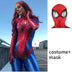 Spiderman Cosplay Sexy Zentai Suit Woman Jumpsuit Super Hero Zentai Costume Full Bodysuit Fancy Outfit Carnival Party Dress