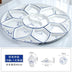 Set plate, net red set, set plate, tableware combination, ceramic dishes, dishes, round tables, dishes, creative household