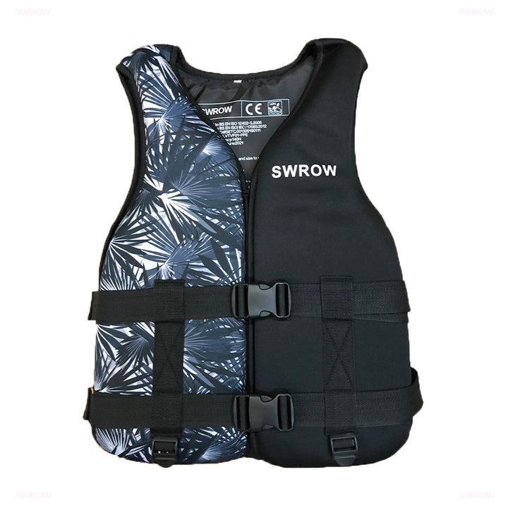 Outdoor Adult Children's Exquisite Printing Neoprene Life Jacket Water Sports Kayak Boating Surfing Rafting Safety Life Jacket