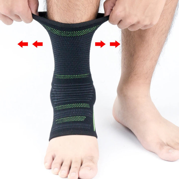 2Pcs Ankle Brace Breathable Ankle Support Comfortable Ankle Stabilizer with Compression Wrap Support for Men Women Sports Sprain