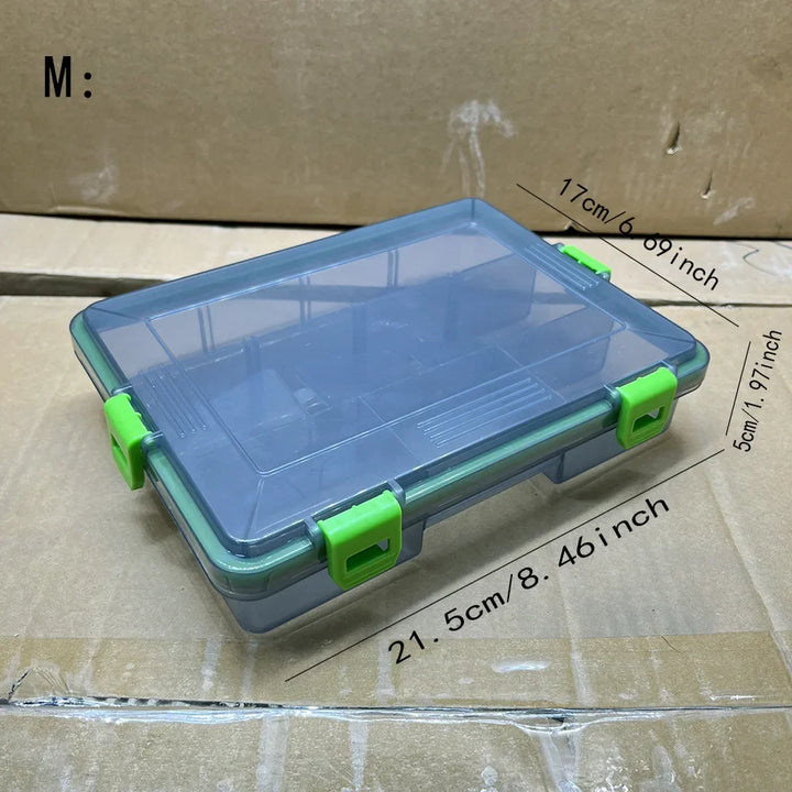 Fishing Tackle Box Large Capacity Fishing Accessories Tool Storage Box Fish Hook Lure Fake Bait Boxes Carp Fishing Goods