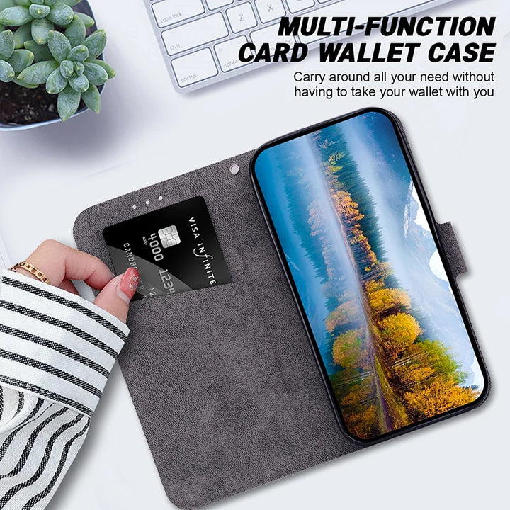 Luxury Phone Case For Xiaomi Redmi Note 10S 10 Pro Max 10 10T 4G 5G NOTE 10 Lite Wallet Bags Flip Book Cover