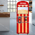 INS Style Telephone Booth Design Fridge Stickers Full Cover Vinyl Cartoon Popcorn Machine Display Refrigerator Sheet Art Poster