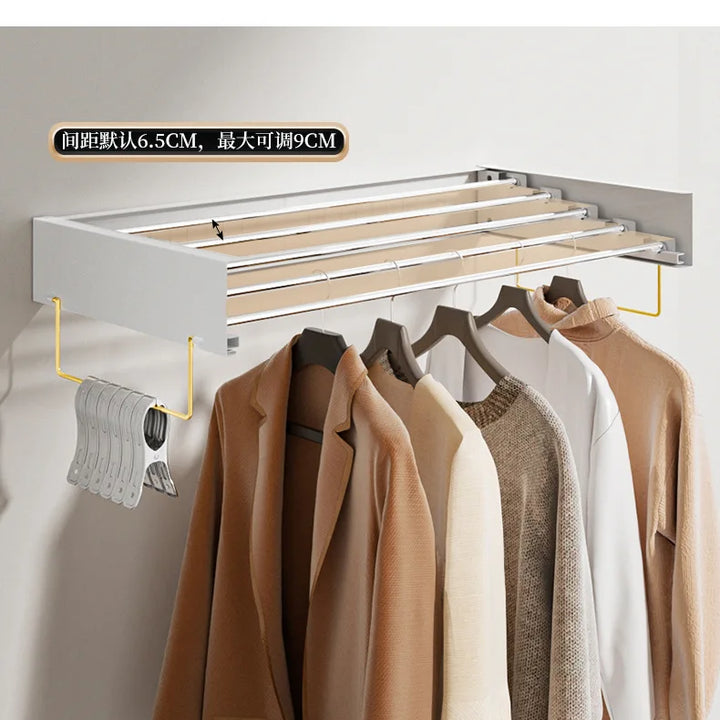 Metal Outdoor Coat Rack Luxury Round Clothing Salon Rack Industrial Style Home Decoration Versatile Apparel Display